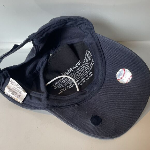 New York Yankees Light Up LED Lightwear Hat NY Cap Adjustable Baseball Unisex - Picture 7 of 12